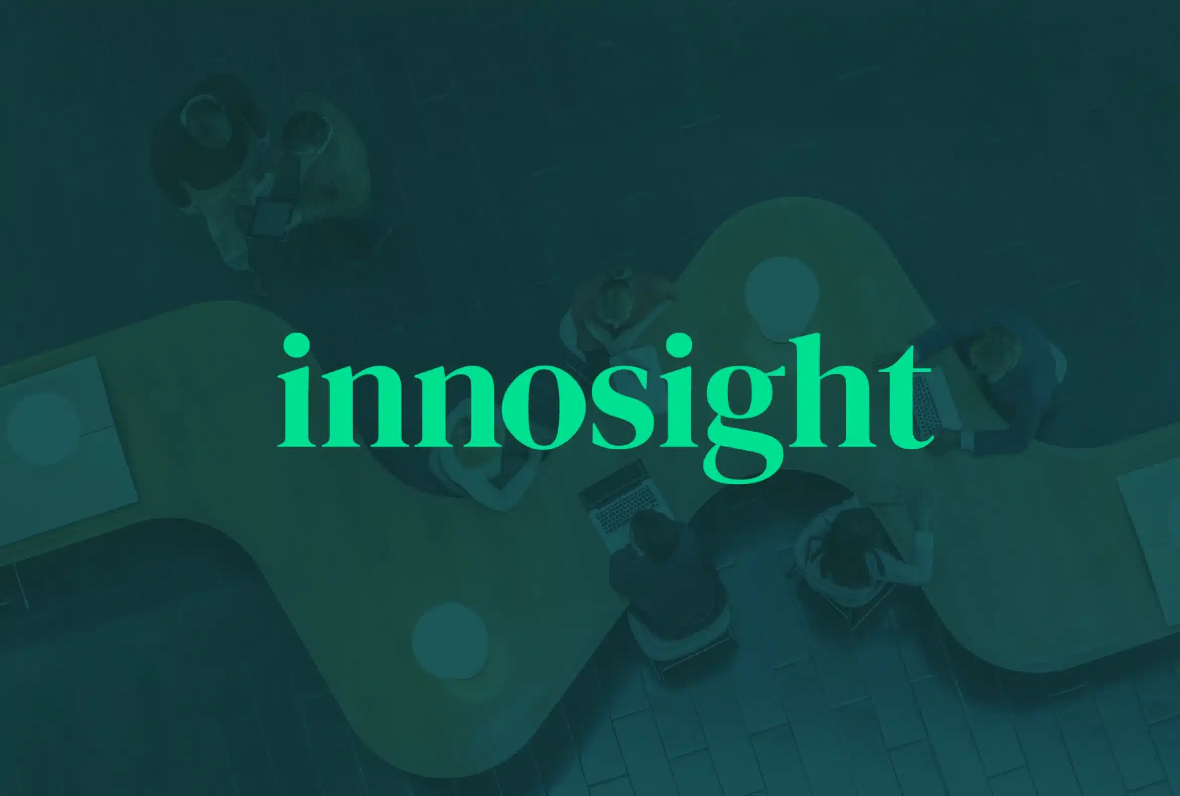 Fragment van de nieuwe visuele identiteit voor Innosight